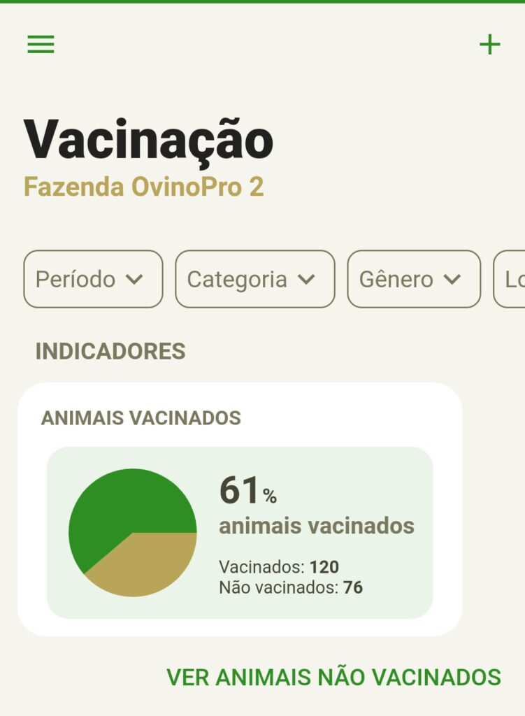 controle de vacinas